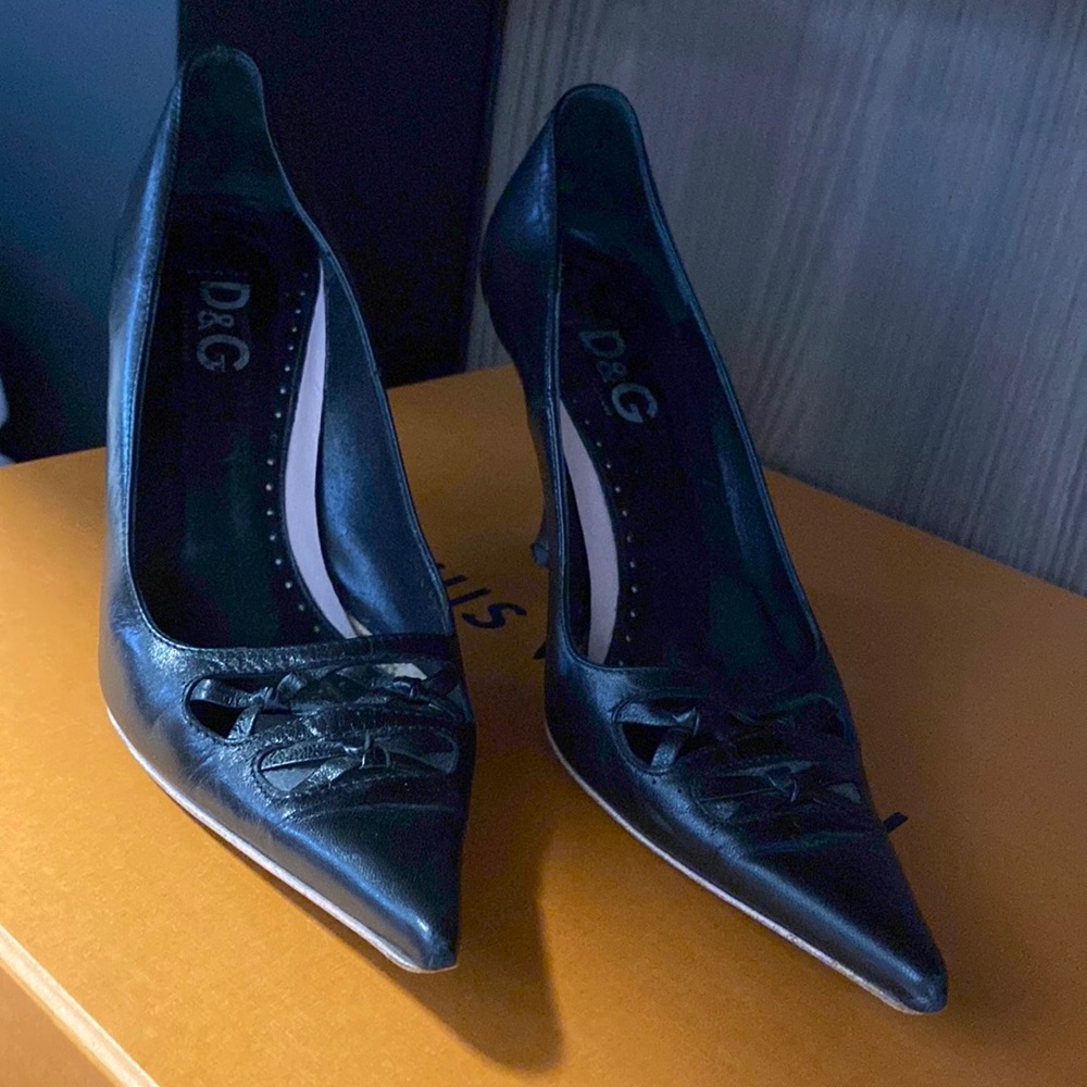 Dolce and Gabbana Black Heels